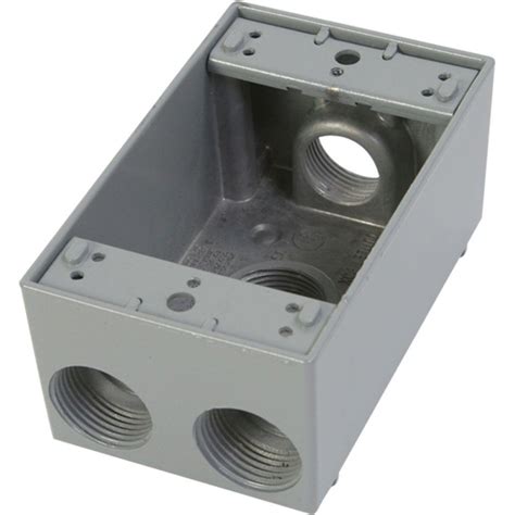 aal-weather metal outlet box|1.